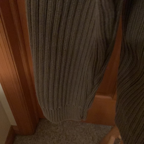 Men’s Eddie Bauer Brown Cotton Knit Sweater size L tall - Picture 5 of 8